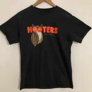 Hooters Restaurant Tallahassee Shirt Fits Like Adult M Owl Destination Tee